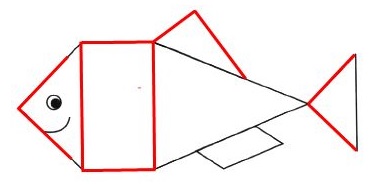 математика 2 класс рабочая тетрадь 2 часть страница 12 30. Рассмотри рисунок. Обведи красным карандашом стороны всех прямых углов.