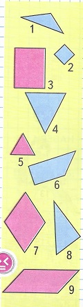 математика 3 класс стр 5  разделить на две группы