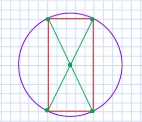 номер 1 стр 108 2) начерти в тетради любой прямоугольник, проведи в нем диагонали.
