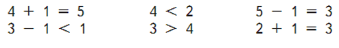 4 + 1 = 5, 3 - 1 < 1       1  1   48